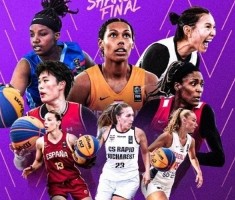 FIBA3x3女子年度总决赛 张芷婷、刘贝、杨谭玥影、王姝心出战